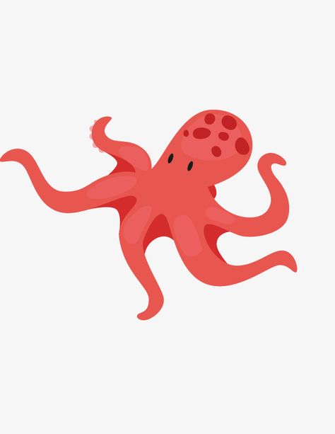 Octopus Vector Illustration, Cartoon Octopus Drawing, Octopus Illustration Cute, Octopus Illustration Graphic Design, Illustration Octopus, Octopus Clipart, Octopus Vector, Octopus Cartoon, Cartoon Octopus