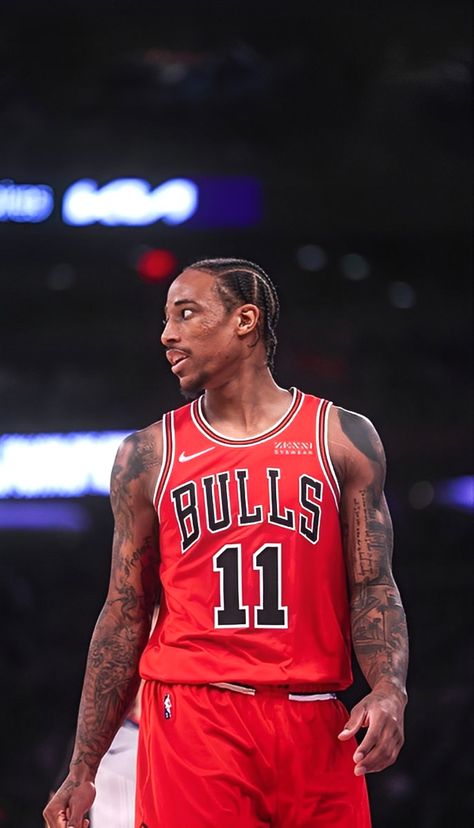 Derozan Aesthetic, Derozan Wallpaper, Chicago Bulls Wallpaper, Bulls Wallpaper, Nba Bulls, Nba Basket, Curry Nba, Best Nba Players, Demar Derozan