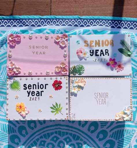 Senior Time Capsule Box Ideas, Senior Memories Ideas, Senior Time Capsule Ideas, Senior Keepsake Boxes, Senior Memory Boxes Ideas, Memory Box Ideas Aesthetic, Senior 2024 Box Ideas, Senior Memory Box Ideas Pink, Senior Boxes High Schools