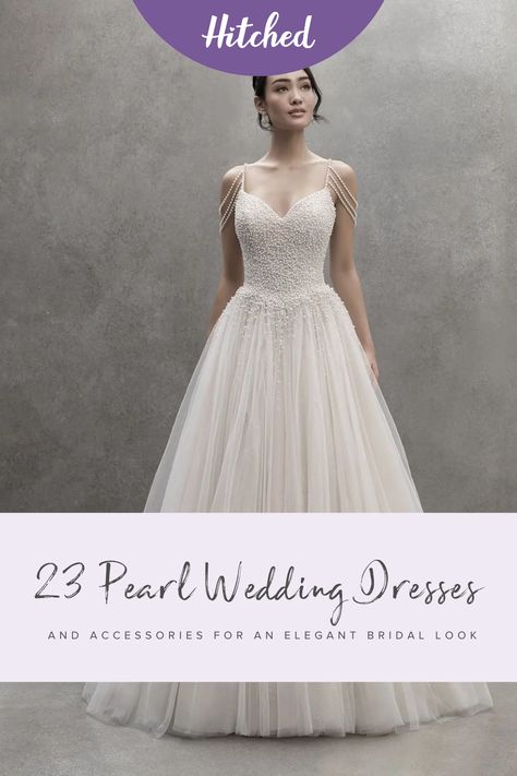 Wedding Gowns With Pearls, Wedding Gown Pearls, Pearl Wedding Dresses, Wedding Dresses With Pearls, Feathered Wedding Dress, Wedding Dress With Pearls, Sweet Wedding Dresses, Pearl Wedding Dress, Wedding Dresses Cinderella