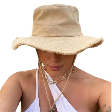 Bucket Hat With String, Bob Chapeau, Wide Brim Hat Summer, Leather Bags Women, Designer Bucket Hats, Hats Summer, Summer Luxury, Mens Bucket Hats, Wide Brim Hats