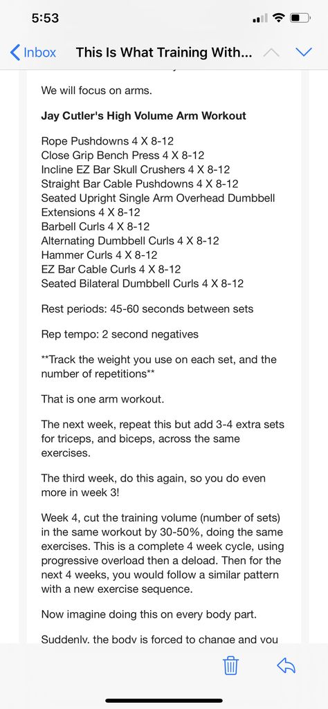 Jay Cutler Workout Routine, Military Workout, Jay Cutler, Workout Training Programs, Workout Plan Gym, Back Workout, Bench Press, Arm Workout, Training Programs
