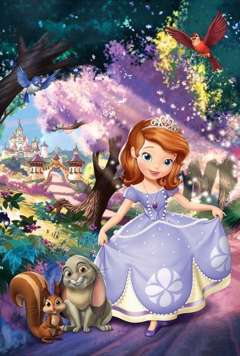 Sofia The First Wallpaper, Sofia The First Cartoon, Fiesta Party Supplies, Princesa Sophia, Disney Princess Sofia, Princess Sofia The First, Sofia Party, Princess Sophia, 1st Birthday Party Decorations