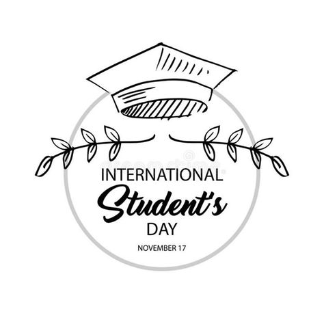 Happy International Students Day International Students Day, Students Day, Happy Students, T Shirt Image, Relationship Management, November 17, International Students, Facebook Sign Up, Psd Templates