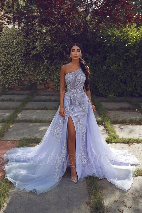 06a15eb1c3836723b53e4abca8d9b879desc53034759ri Lavender Prom Dress Long, Lavender Prom Dresses, Lilac Prom Dresses, Dresses A Line, Detachable Train, Prom Dresses 2020, Prom Dresses Sleeveless, Sequin Evening Dresses, Lilac Dress