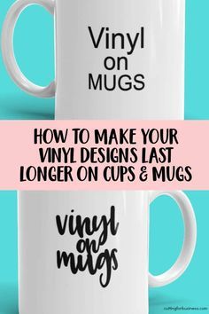 Vinyl On Cups, Vinyl On Mugs, Decorating Mugs, Cricut Beginner, Cricut Air 2, Vinyle Cricut, Silhouette Cameo Crafts, Cricut Supplies, Cricket Ideas