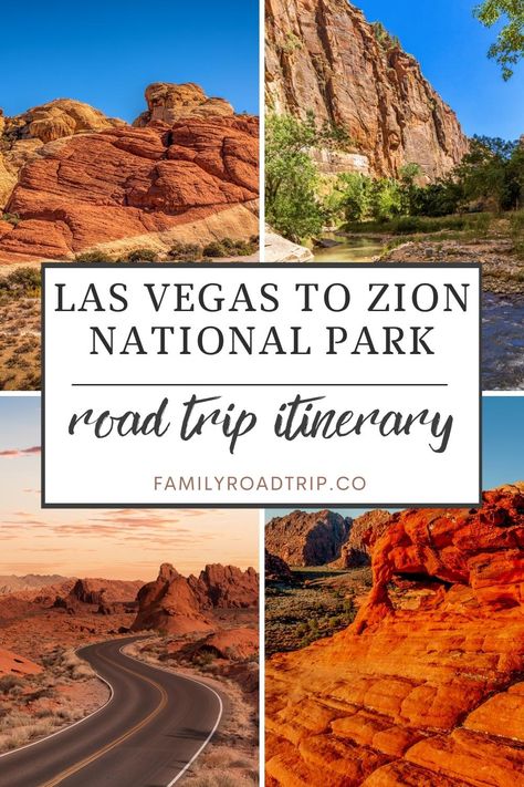 Speedy day trip or long journey with all the stops? Your complete Vegas to Zion road trip itinerary | Interesting stops to make Las Vegas to Zion | Best stops from Las Vegas Nevada to Zion National Park in southern Utah | familyroadtrip.co Las Vegas, Nevada Arizona Utah Road Trip, Las Vegas Grand Canyon Trip, Las Vegas To Zion Road Trip, Bruce Canyon National Park, Las Vegas Road Trip National Parks, Las Vegas To Zion National Park, Zion National Park Itinerary, Vegas To Zion Road Trip