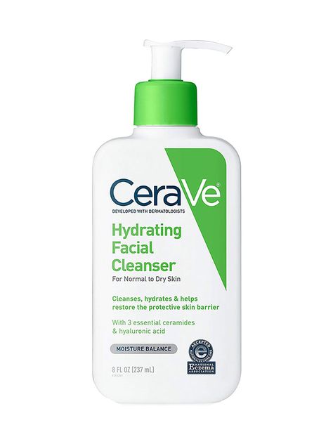 Cerave Hydrating Facial Cleanser, Hydrating Facial Cleanser, Hydrating Facial, Hydrating Cleanser, Natural Cleanser, Natural Exfoliant, Skin Cleanse, Facial Cleansers, Skin Cleanser Products