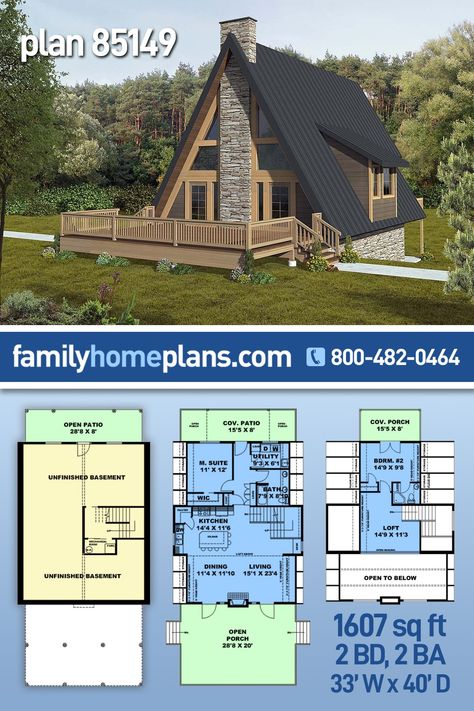 2 Bed 2 Bath A Frame, A Frame Stilt House, Cheap A Frame House, Interior A Frame House, A Frame Cabin Floor Plans 3 Bedroom, A Frame Cabin With Deck, A Frame Remodel Ideas, A Frame With Walkout Basement, A Frame Homes With Loft