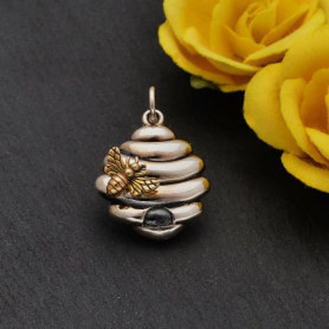 Bees Jewelry, Humble Bee, I Love Bees, Bee Keeper, Bee Inspired, Bee Jewelry, Bee Pendant, Bee Necklace, Bee Decor