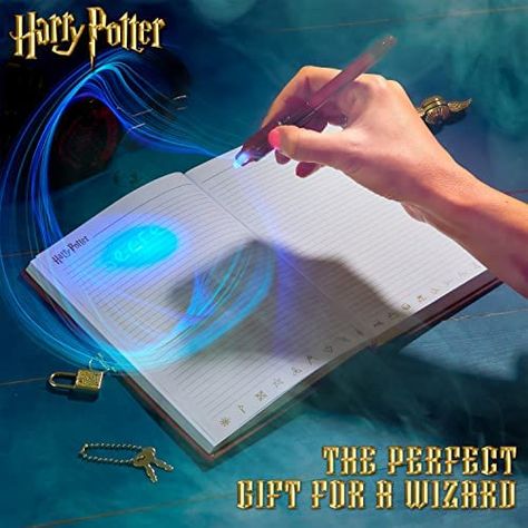 Lockable Journal, Harry Potter Stationery, Harry Potter Notebook, Ink Magic, Diary For Girls, Spy Kit, Diary With Lock, Magic Pen, Harry Potter Items