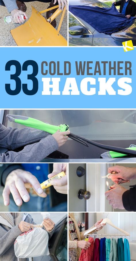 Organisation, Winter Hacks Cold Weather, Cold Weather Hacks, Homeschool Planner Printable, Survive Winter, Winter Safety, Winter Survival, Winter Hacks, Survival Life Hacks