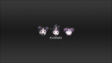 Kuromi Computer, Black Kuromi Wallpaper, Kuromi Desktop Wallpaper, Kuromi Desktop, Kuromi Background, Black Kuromi, Keyboard Themes Wallpaper, Kuromi Wallpaper, Desktop Wallpaper Macbook