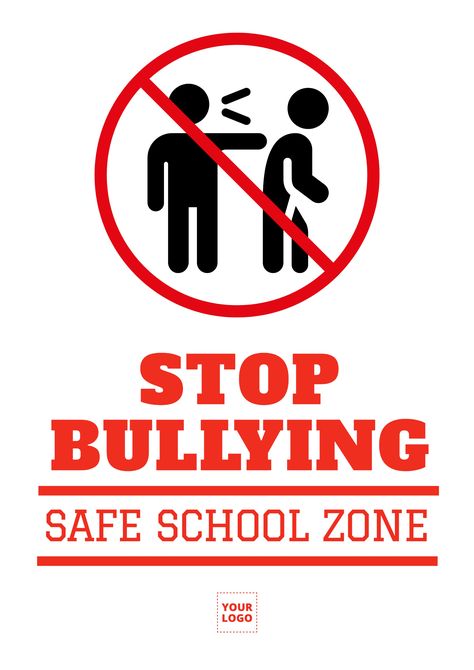 Customize this sign now and use it for your institution. Click on the image to discover more #AntiBullying #NoBullying #Edit Anti Bully Quotes, Safe School, Peraturan Kelas, Safety Rules For Kids, Materi Bahasa Inggris, Note Printable, School Study Ideas, Social Cues, Safe Schools