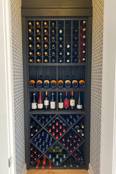 Read how to convert a closet into functional wine storage with Wine Racks America. Read how in our blog linked here. Coat Closet Wine Storage, Pantry Wine Cellar, Shallow Wine Storage, Closet To Wine Storage, In Wall Wine Storage, Home Wine Storage, Closet Wine Storage, Wine Storage Small Space, Diy Wine Storage Ideas