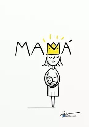 Doodles Mothers Day, Mom Day Drawing, Mum Drawing, Mother Day Illustration, Mama Illustration, Mom Doodle, Mothers Day Drawings, Mom Drawing, Doodle Mom