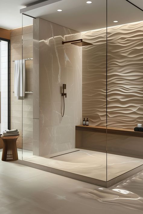 20 Master Bath Wet Room Ideas - Remodr Bath Wet Room, High End Bathroom Design Luxury, Master Bath Wet Room, Luxury Bathroom Remodel, Big Bathroom Decor, Dream Bathroom Luxury, Wet Room Ideas, Shower Baths, Luxury Bathroom Master