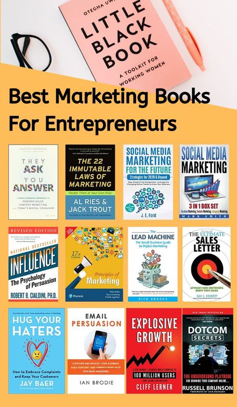 Best Books On Business, Book About Business, Must Read Business Books, Business Related Books, Books To Read Business, Best Entrepreneur Books, Best Books On Marketing, Books For Digital Marketing, Books For Marketing