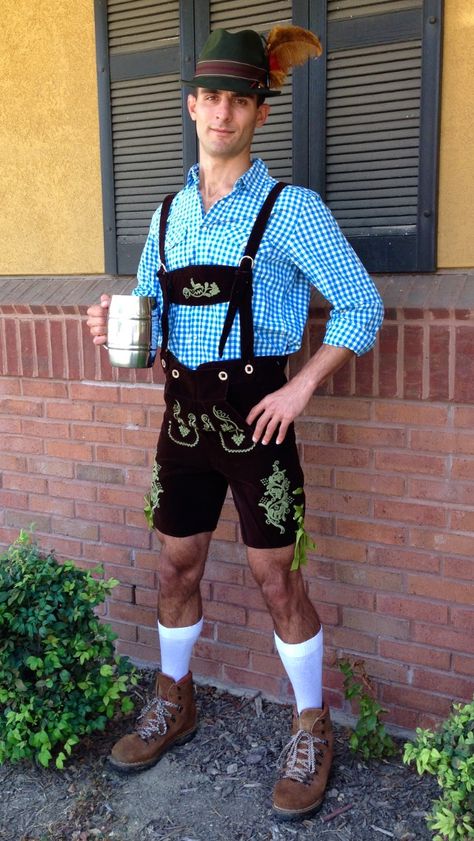 This ‘Mr. Legs,’ Oktoberfest Lederhosen Dude Outfit is a great German Fest Costume Idea. We are very well stocked with many styles or Lederhosen, German Hats, German Folkloric Attire, Barmaids & Historical German Characters. Get complete outfits or just the pieces you need. Oktoberfest Mens Outfit, Oktoberfest Party Outfit, Eurovision Outfit, October Fest Outfit, Octoberfest Costume, Octoberfest Outfits, Oktoberfest Men, Lederhosen Costume, German Hats