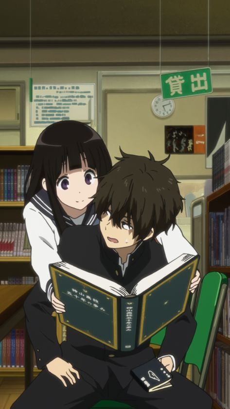 anime: hyouka anime wallpaper kyoto animation android Hyouka Anime Poster, Crush Anime Aesthetic, Anime Couples Wallpaper For Iphone, Coldest Anime Wallpaper, Hyouka Anime Wallpapers, Hyouka Wallpapers Aesthetic, Anime Lover Aesthetic Wallpaper, Hyouka Wallpapers, Hyouka Anime