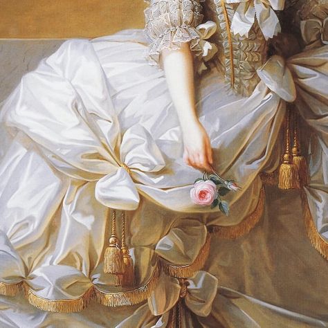 ⚜️ Élisabeth Vigée Le Brun ⚜️ Marie Antoinette in Court Dress (detail) ⚜️ 1778 ⚜️ Kunsthistorisches Museum, Vienna, Austria . Follow… Marie Antoinette Aesthetic, Rococo Aesthetic, Genshin Oc, Kunsthistorisches Museum Vienna, Rose Details, Rococo Art, Art Aesthetics, Era Fashion, Coquette Style