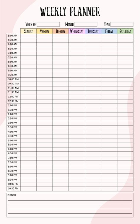 Organized Day Planner, Planner Organization Weekly, How To Make Weekly Planner, Daily Routine Schedule Planner, Time Management Template Free Printable, Routine Printables Free, Weekly Routine Schedule Template, This Week Planner, Weekly Schedule Free Printable