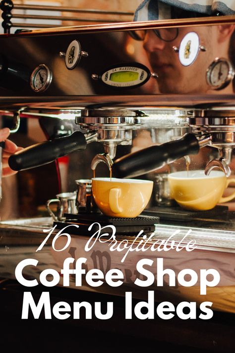 Whether you’re starting a new coffee shop or managing an existing one, it’s important to know what items will make you the most money. This guide to the 16 most profitable items in a coffee shop will help you improve your bottom line while keeping customers happy. Bar Ideas For Coffee Shop, Small Town Coffee Shop Ideas, Online Coffee Business, Coffee Shop Wine Bar, Things To Sell In A Coffee Shop, Cafe Ideas Food Business, Cafe Branding Design Packaging, Coffee Shop Checklist, Minimalist Cafe Aesthetic