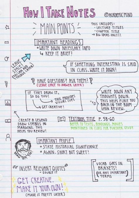 18 Study Tips To Use During The School Year When Taking Notes. #schooltips #school #studying Study Tips For High School, Sampul Binder, School Organization Highschool, How I Take Notes, Studie Hacks, Studera Motivation, Note Taking Tips, College Notes, High School Survival