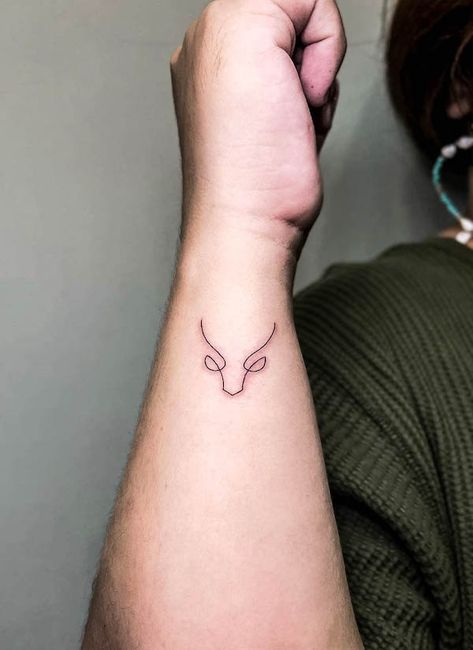 Taurus Tiny Tattoo, Taurus Small Tattoo For Women, Taurus Sister Tattoo, Taurus Mini Tattoo, Taurus Spiritual Tattoos, Simple Ox Tattoo, Delicate Taurus Tattoo, Taurus Quotes Tattoo, Pretty Taurus Tattoo