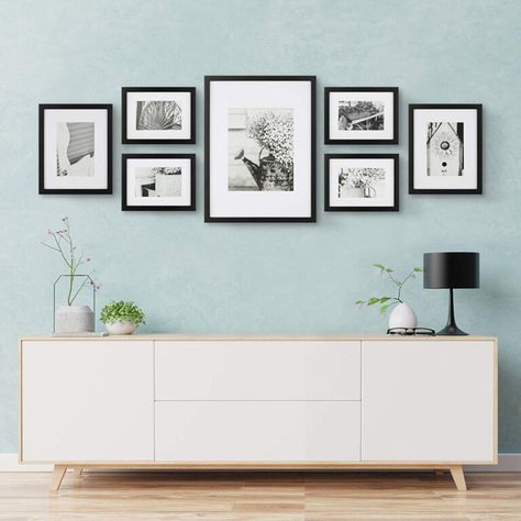 10 Interior Design Trends to Watch in 2023 - Bob Vila Gallery Frame Set, Photowall Ideas, Gallery Wall Frame Set, Wall Frame Set, Frame Layout, Picture Gallery Wall, Family Photo Wall, Gallery Wall Layout, Photo Deco