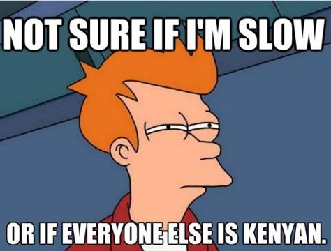 Monday Memes - My No-Guilt Life | My No-Guilt Life  Kenyans all around me!  running meme Running Quotes, Humour, Runner Problems, Railroad Humor, Bjj Memes, Running Memes, Fitness Humor, Ju Jitsu, Running Humor