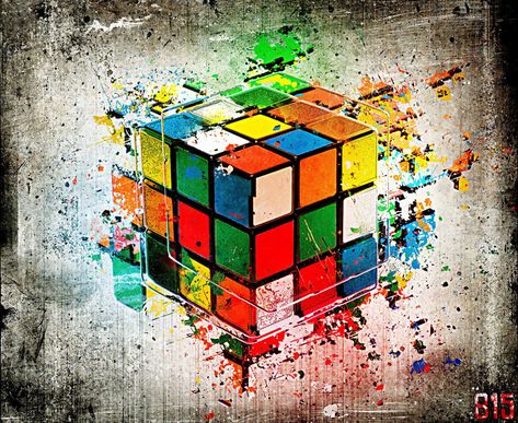 ArtStation - Rubik's Cube, ludovic lecacheur Cube Aesthetic, Rubicks Cube, Cube Image, Rubix Cube, Amazing Spiderman Movie, Brain Art, Artistic Wallpaper, Rubik's Cube, Art Wallpapers