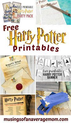 30+ Free Harry Potter printables including games, activities, birthday printables and more! | The Ultimate Pinterest Party Week 261 Free Harry Potter Printables, Harry Potter Potion Labels, Imprimibles Harry Potter Gratis, Harry Potter Banner, Harry Potter Activities, Classe Harry Potter, Harry Potter Christmas Decorations, Harry Potter Theme Birthday, Imprimibles Harry Potter