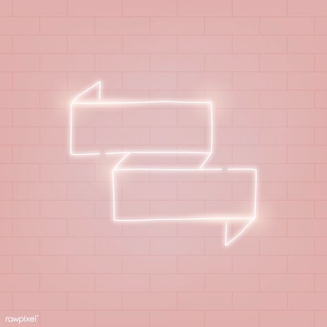 Neon banner on a pink background vector | free image by rawpixel.com / busbus / NingZk V. Vlog Intro Background, Vlog Intro, Neon Banner, Intro Background, Cute Pink Background, Backgrounds Girly, Tout Rose, Youtube Banner Backgrounds, Youtube Banner Template