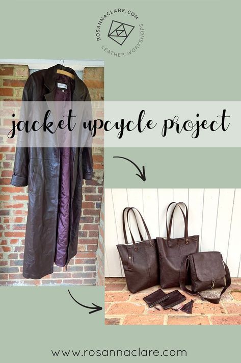 jacket upcycle to bags, leather tote bags, leather messenger bag, leather purse, leather tassel Upcycling, Upcycled Leather Jacket, Tassel Keyring, Upcycled Bag, Diy Jacket, Upcycled Leather, Leather Workshop, Diy Upcycle, Diy Purse