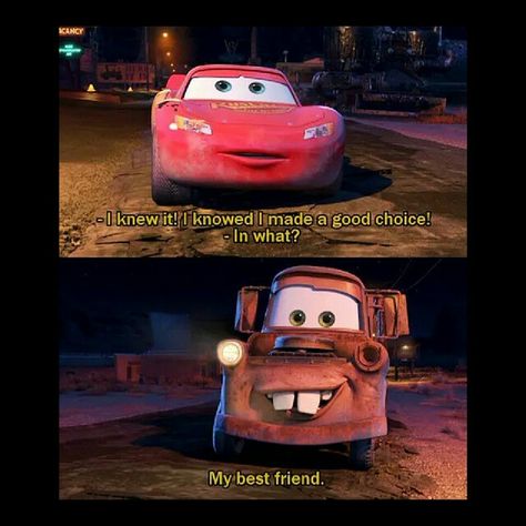 Aww McQueen and Mater Lightning Mcqueen Quotes, Cars Movie Quotes, Senior Pictures Quotes, Mcqueen And Mater, Snoopy Valentine's Day, Disney Cars Wallpaper, Disney Cars Movie, Male Inspiration, Snoopy Dance