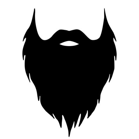 Beard Silhouette, Beard Vector, Beard Illustration, Beard Drawing, Beard Beanie, Beard Logo, Clothing Logo Design, Beard Butter, Black Beards