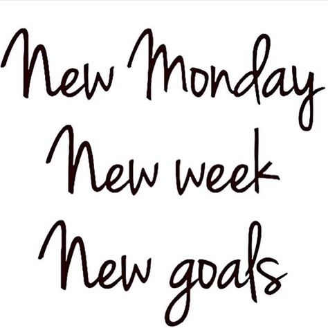 From Monday, a new life and new goals will be started with my NEW IPHONE!❤ I'm so in love with my new phone that I'm gonna get #prebdaygifts! Exams will be over, vaca life will be started! I'm so READYYYY.✌ #9ththen! Montag Motivation, New Week New Goals, Monday Motivation Quotes, Weekday Quotes, Can't Stop Won't Stop, Monday Quotes, Leg Day, Work Quotes, New Week