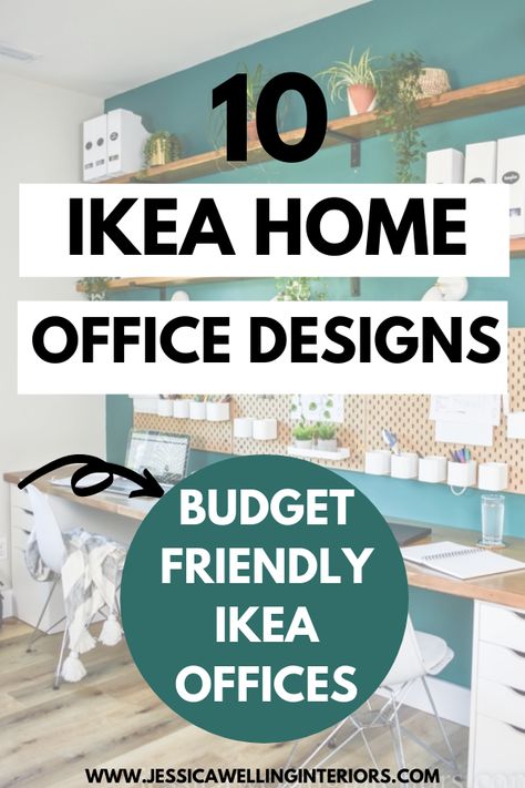 Ikea Office Ideas, Ikea Home Decor, Ikea Home Office, Home Office Layouts, Ikea Office, Home Office Design Ideas, Home Office Layout, Cozy Home Office, Office Design Ideas
