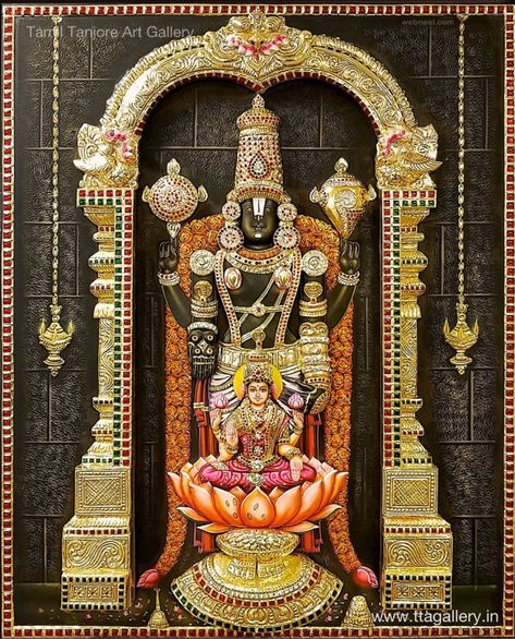 tanjore painting venkatesh tamil tanjore art gallery