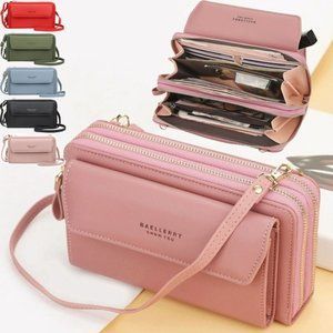 Cross Bag, Side Bags, Mobile Phone Bag, Pink Purse, Crossbody Wallet, Zipper Wallet, Card Holder Wallet, Small Crossbody, Womens Purses