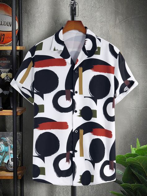 Vintage Shirt Design, Mens Vintage Shirts, Men Floral Shirt, Stylish Shirts Men, Printed Shirts Men, Shirt Outfit Men, Shirts For Men Designer, Shirt Designs For Men, Mens Casual Outfits Summer