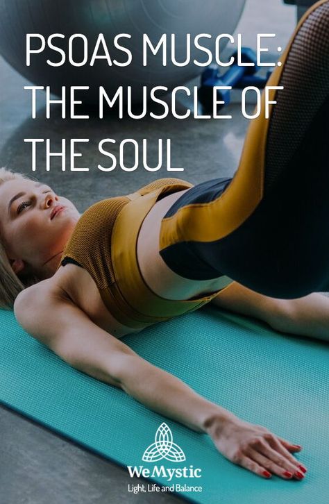 Psoas Muscle Of The Soul, Psoas Muscle Pain, Psoas Stretch, Hip Flexor Pain, Psoas Release, Body Alignment, Emotional Release, Muscle Stretches, Back Stretches For Pain