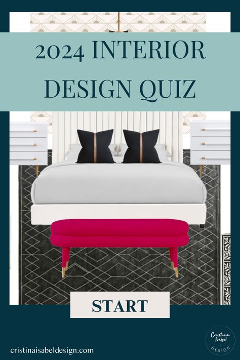 Free Interior Design Quiz ! Ready to design and decorate? Take the quiz to find out what kind of interior design best suits your inner self. From Boho to Mid-Century Modern, it's time to thrive at home! #boho #mid-century modern #eclectic #modern #interior # interior design quiz Types Of Interior Design Styles Cheat Sheets, What Is My Style Quiz Interior Design, Interior Design Quiz, Interior Mid Century Modern, Types Of Interior Design Styles, Design Quiz, Eclectic Mid Century Modern, Decorating Styles Quiz, Interior Design Styles Quiz