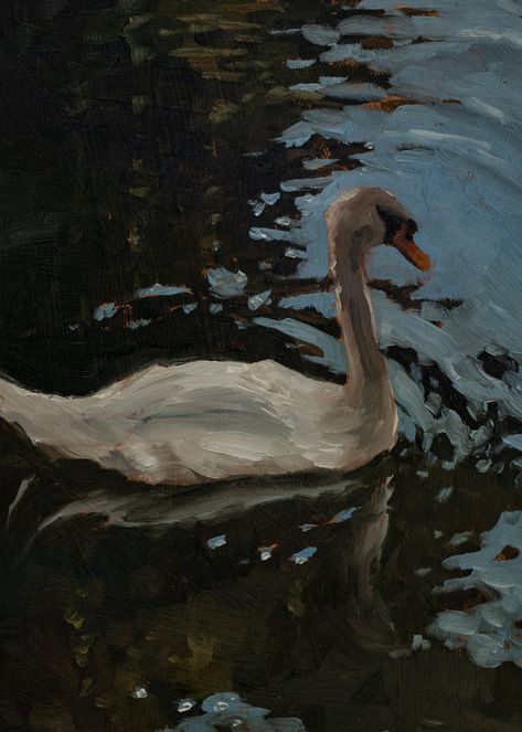 Photos Of Paintings, Swan Pictures, Swan Painting, Up Painting, Art Deco Painting, Swans Art, Miss Mustard Seed, Gothic Wallpaper, Rennaissance Art