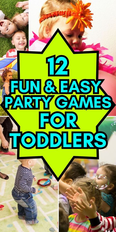 This is my collection of the best party games for toddlers to play at birthday parties, simple, fun, easy party games that can be played indoors or outdoors to entertain two and three year old kids at a toddler birthday party. Games that have few rules and are good for toddlers with short attention spans. These games ideas will keep toddlers entertained with fun activities at a party, classic games, traditional games, DIY games, how to play, rules, props needed, kids party planning 2024 Old School Party Games, Boys Birthday Party Activities, Toddler Birthday Party Games, Outdoor Diy Ideas, Kids Party Games Indoor, Party Games For Toddlers, Toddler Birthday Games, Boys Birthday Party Games, Best Party Games