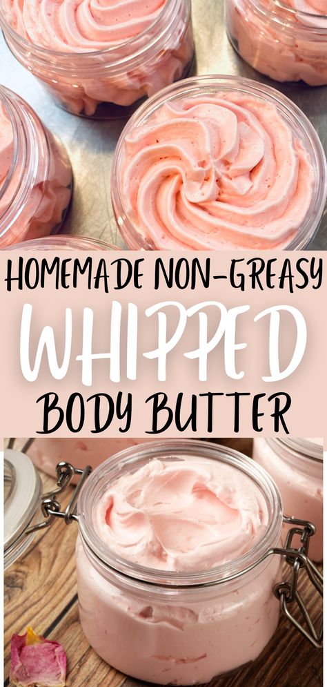 whipped body butter Easy Body Butter Recipes, Body Butter Recipes, Homemade Whipped Body Butter, Diy Whipped Body Butter, Whipped Body Butter Recipe, Diy Body Butter Recipes, Diy Lotions, Body Butter Recipe, Butter At Home