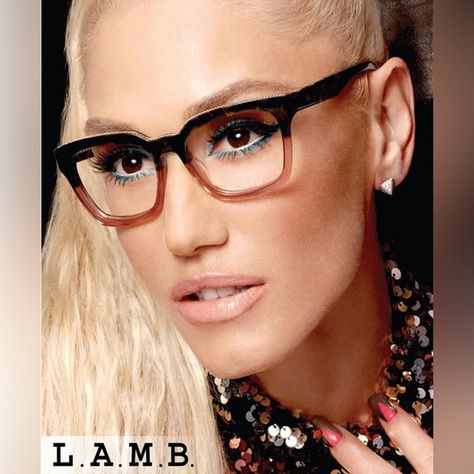 L.A.M.B GX BY GWEN STEFANI EYEGLASS FRAME FOR A BOLD LOOK NWT Warby Parker Glasses Women, Stylish Glasses For Women, Warby Parker Glasses, Glasses Fashion Eyewear, Chic Glasses, Designer Eyeglass Frames, Womens Glasses Frames, Stylish Eyeglasses, Eyeglasses Frames For Women