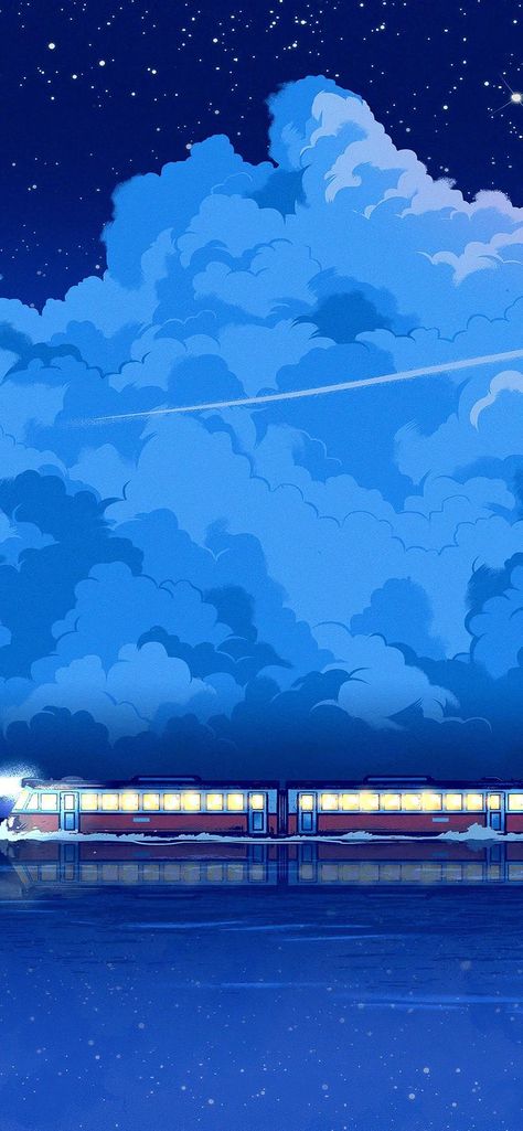 Spirited Away Wallpaper, Ghibli Background, Train Wallpaper, Photowall Ideas, Image Bleu, 하울의 움직이는 성, Studio Ghibli Background, Studio Ghibli Characters, Cocoppa Wallpaper