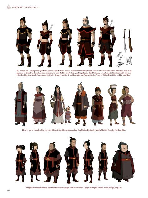 Avatar The Last Airbender The Art of the Animated Series TPB Part 2 | Viewcomic reading comics online for free 2019 Airbender Character Design, Fire Bending, The Last Airbender Characters, Aang Avatar, Last Exile, The Last Avatar, Read Comics Online, Avatar The Last Airbender Art, Avatar World
